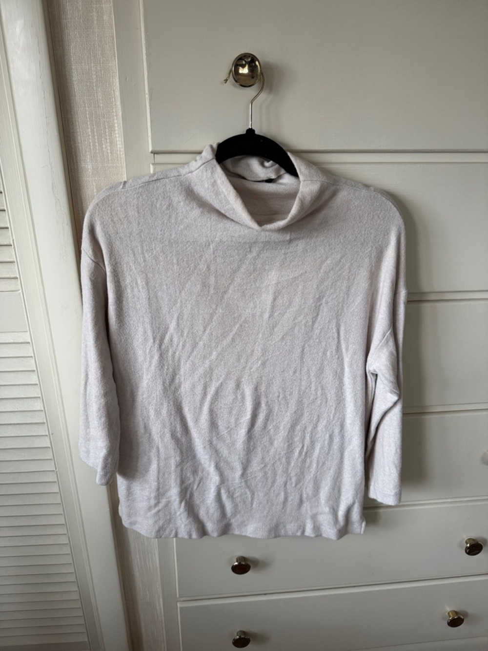 Banana republic Light Cream Cowl Neck Sweater